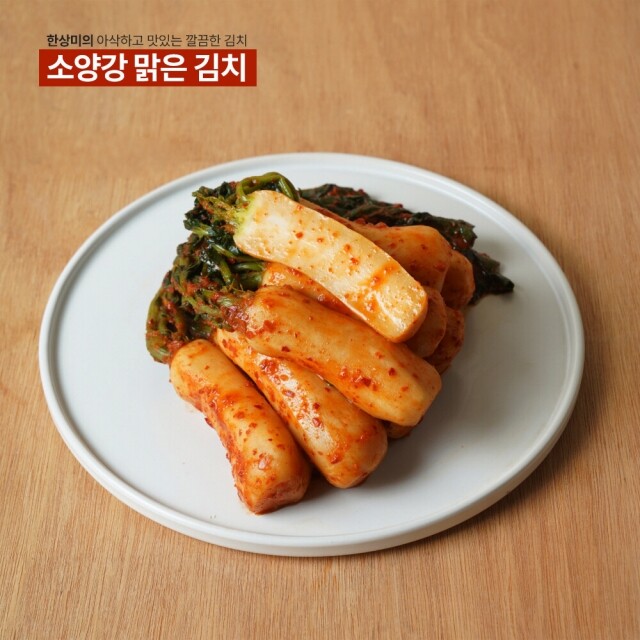 윤서식품,강원도 김치 소양강 맑은 김치 총각김치 500g,3kg,5kg,10kg