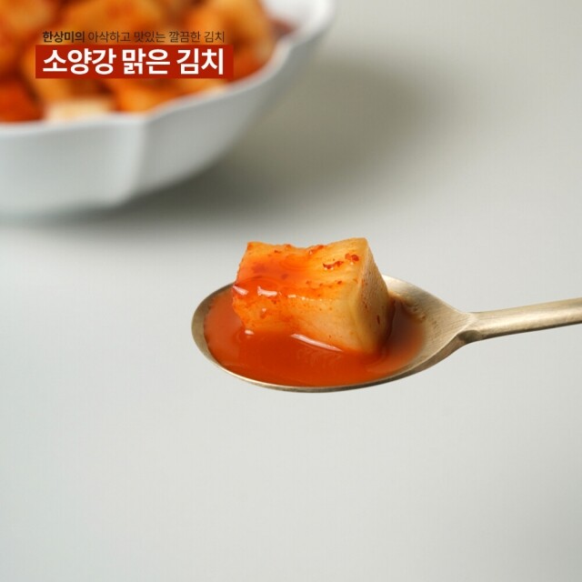 윤서식품,강원도 김치 소양강 맑은 김치 깍두기 500g,3kg,5kg,10kg